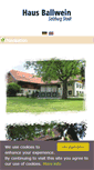 Mobile Screenshot of haus-ballwein.at